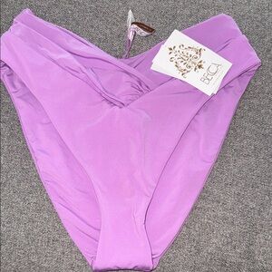 BECCA Women's Purple bikini bottoms